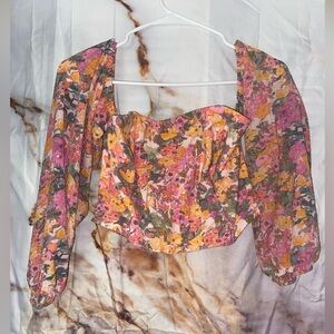 Wild fable corset off the shoulder summer top !